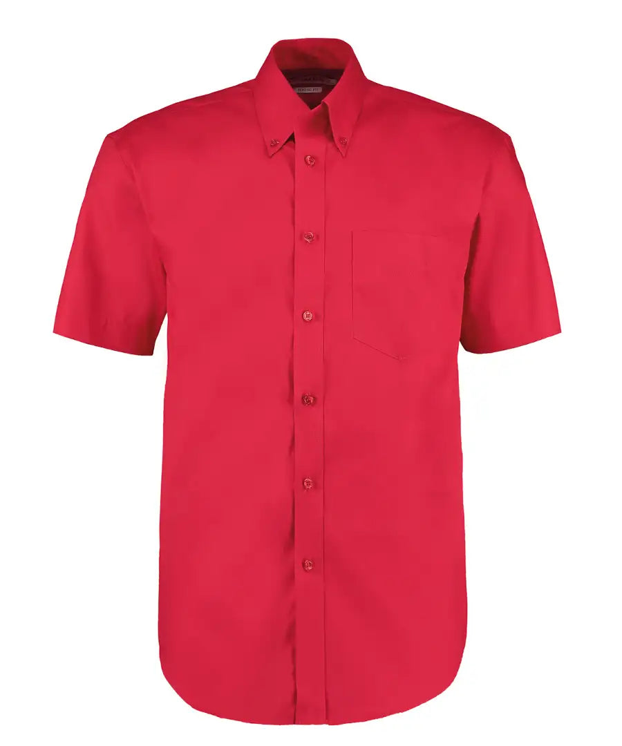 Kustom Kit Classic Fit Short Sleeve Premium Oxford Shirt Main color KK109 - COOZO