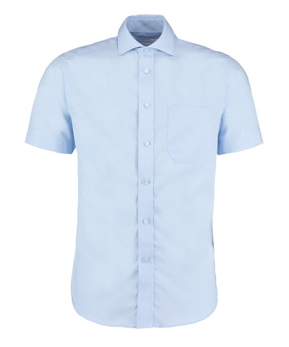 Kustom Kit KK115 Premium Short Sleeve Classic Fit Non-Iron Shirt 100% Cotton poplin - COOZO