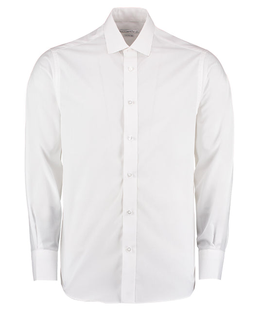 Kustom Kit KK131 Tailored Fit Long Sleeve Business Shirt - COOZO