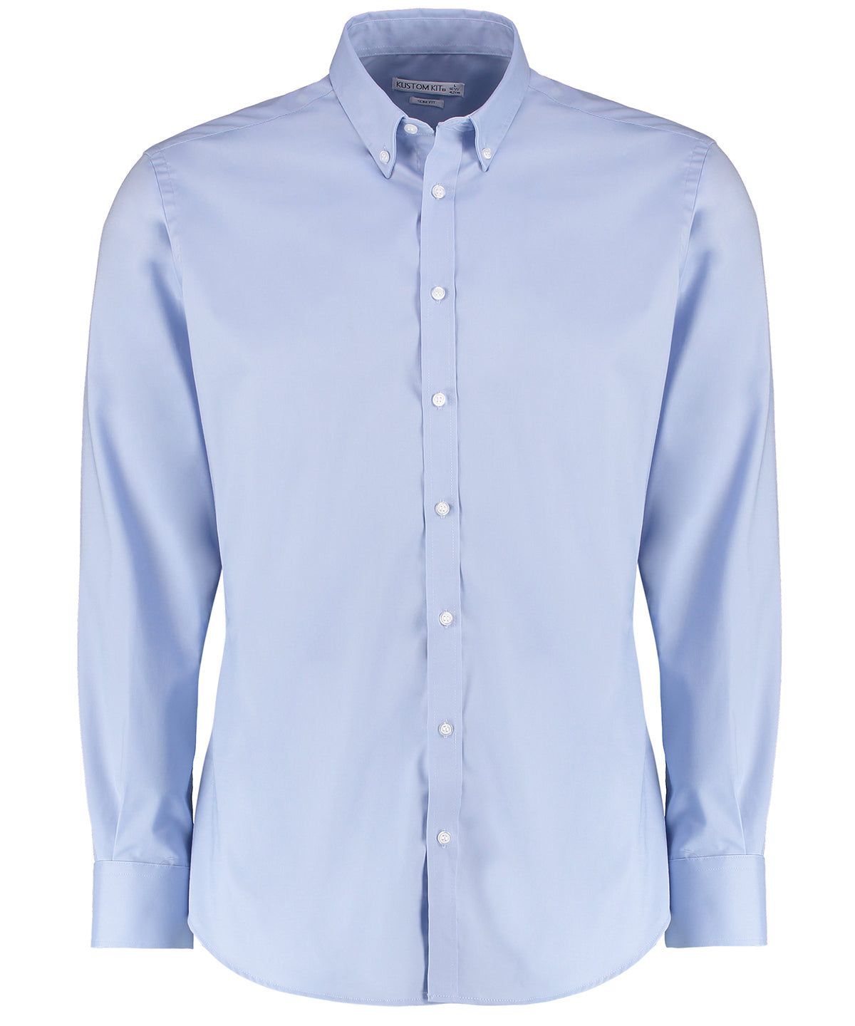 Kustom Kit KK182 Slim Fit Long Sleeve Stretch Oxford Shirt - COOZO