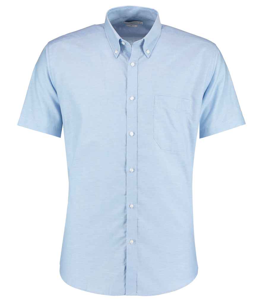 Kustom Kit KK183 Slim Fit Short Sleeve Workwear Oxford Shirt - COOZO