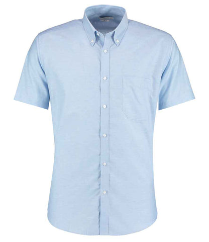 Kustom Kit KK183 Slim Fit Short Sleeve Workwear Oxford Shirt - COOZO