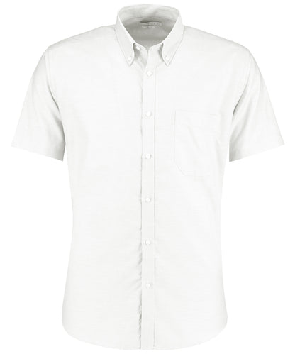 Kustom Kit KK183 Slim Fit Short Sleeve Workwear Oxford Shirt - COOZO