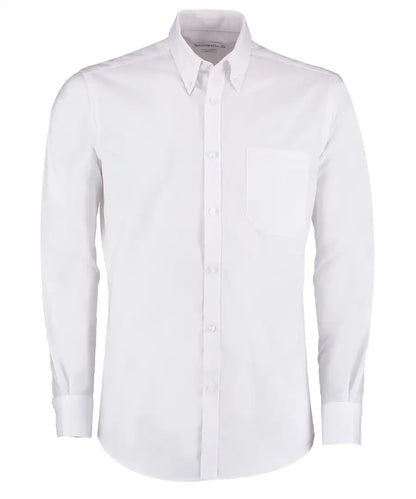 Kustom Kit KK184 Slim Fit Long Sleeve Workwear Oxford Shirt - COOZO