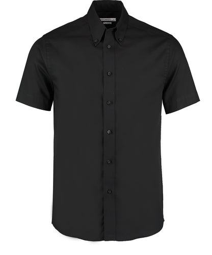 Kustom Kit KK187 Premium Short Sleeve Tailored Oxford Shirt - COOZO
