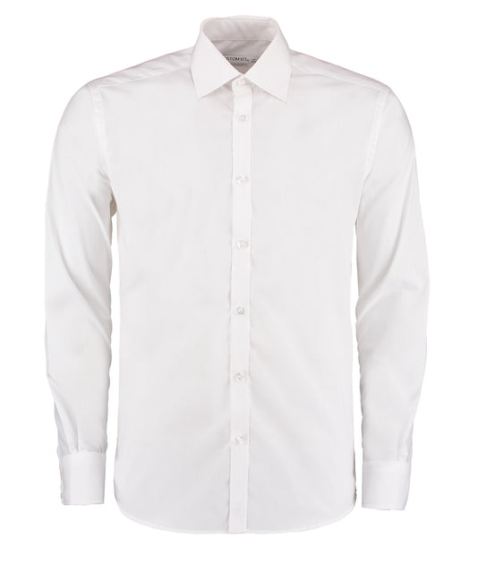 Kustom Kit KK192 Slim Fit Long Sleeve Business Shirt - COOZO