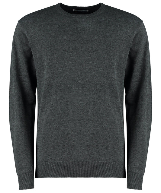 Kustom Kit KK253 Men's Regular Fit Arundel Crew Neck Long sleeve Sweater - COOZO