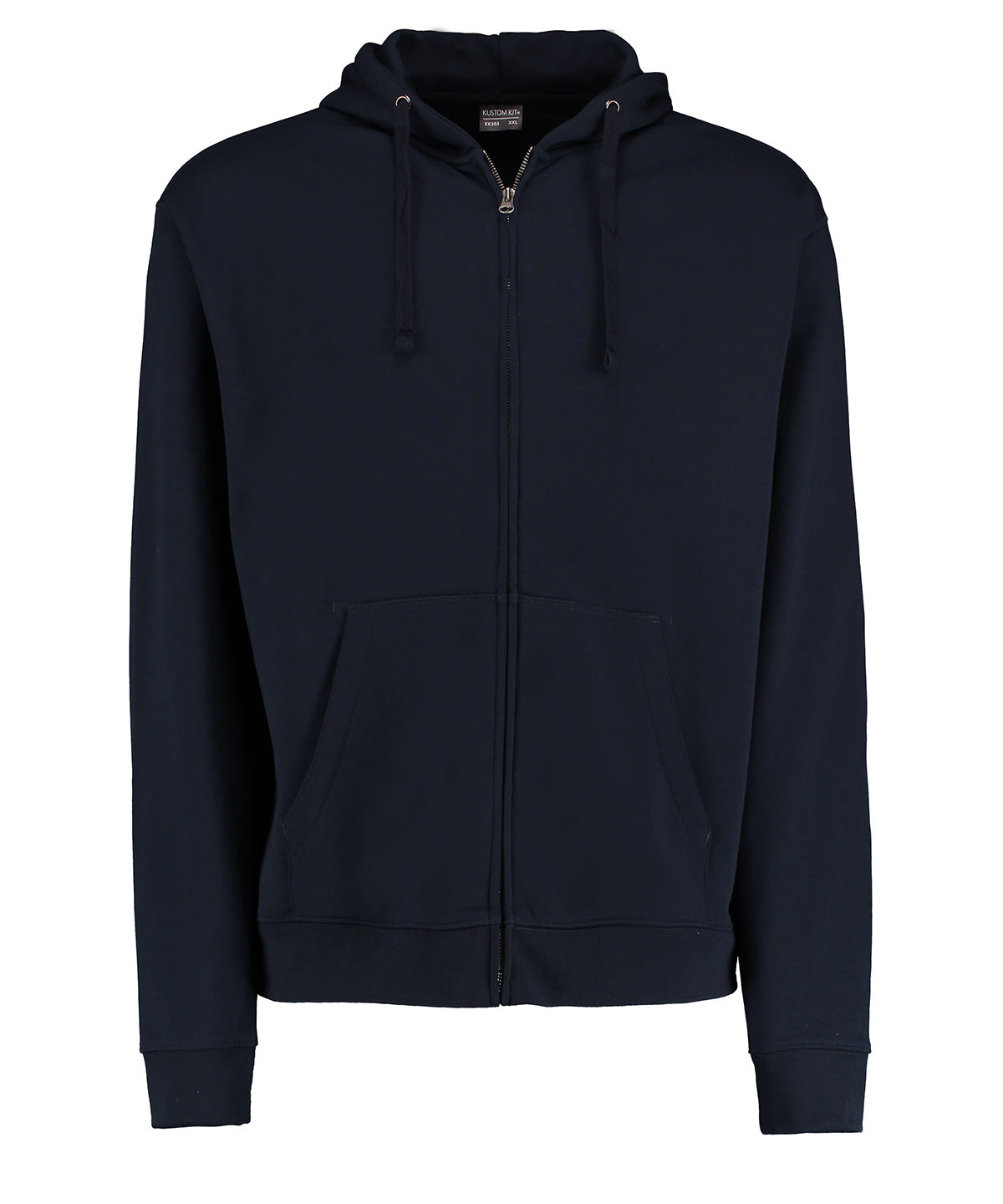 Kustom Kit KK303 Regular Fit Superwash 60 Zipped Hoodie - COOZO