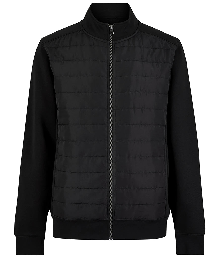 Kustom Kit KK331 Regular Fit Quilted Full Zip Sweat Jacket