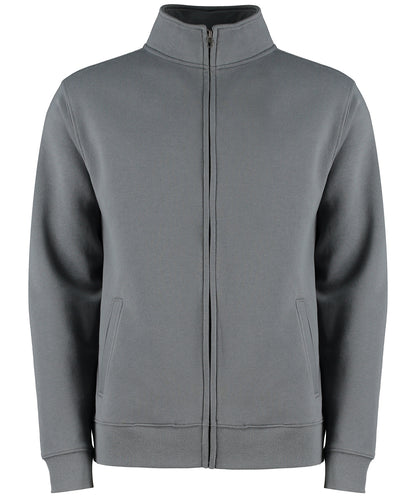 Kustom Kit KK334 Regular Fit Zipped Sweatshirt Taped shoulders - COOZO