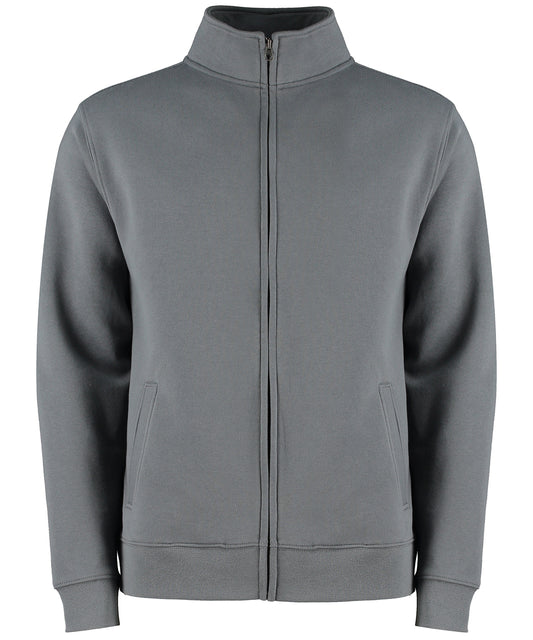 Kustom Kit KK334 Regular Fit Zipped Sweatshirt Taped shoulders - COOZO