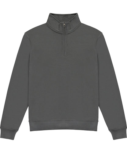Kustom Kit KK335 Regular fit 1/4-zip cadet neck sweatshirt - COOZO