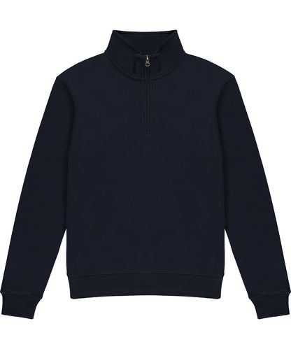 Kustom Kit KK335 Regular fit 1/4-zip cadet neck sweatshirt - COOZO