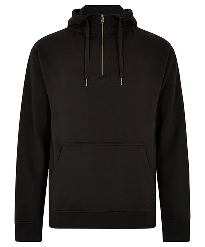 Kustom Kit KK336 Versatile Regular fit 1/4 zip hoodie 100% cotton face - COOZO