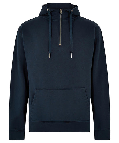 Kustom Kit KK336 Versatile Regular fit 1/4 zip hoodie 100% cotton face - COOZO
