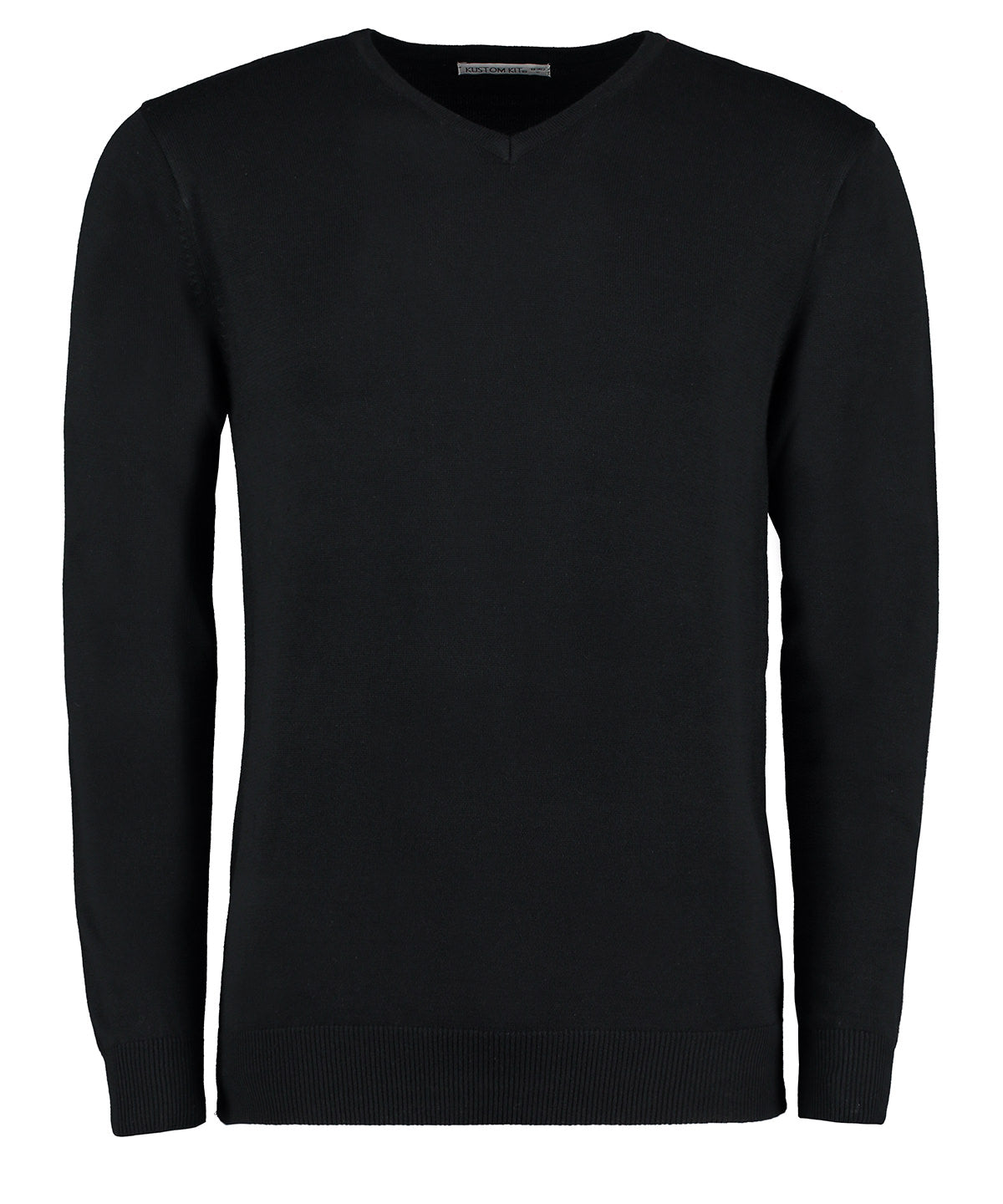 Kustom Kit KK352 Regular Fit Arundel Long Sleeve V-Neck Sweater - COOZO