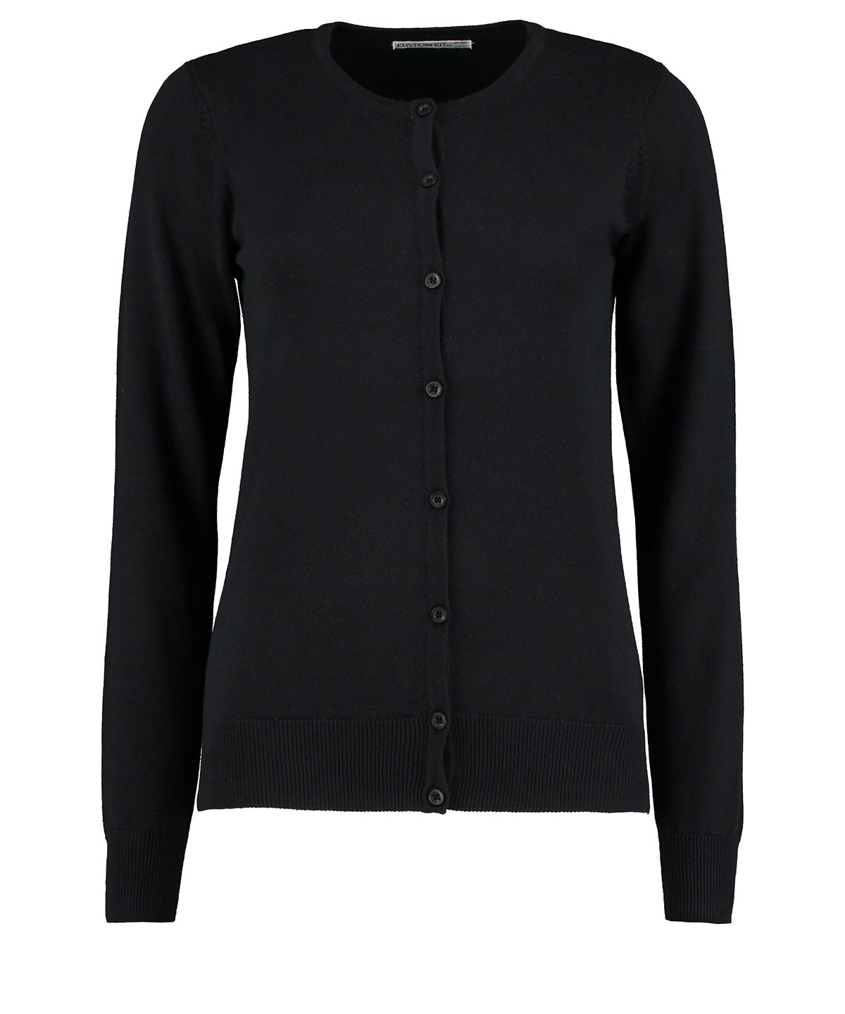 Kustom Kit KK355 Women's Arundel crew neck cardigan long sleeve (classic fit) - COOZO