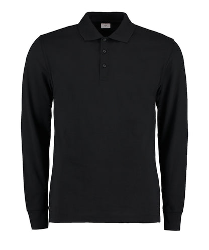 Kustom Kit KK430 Long Sleeve Poly/Cotton Piqu Polo Shirt - COOZO