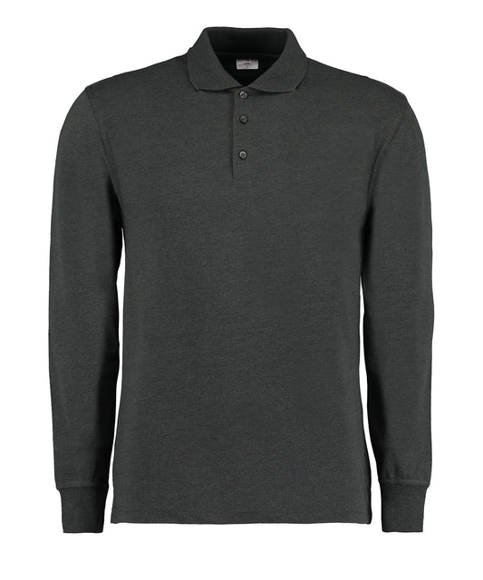 Kustom Kit KK430 Long Sleeve Poly/Cotton Piqu Polo Shirt - COOZO