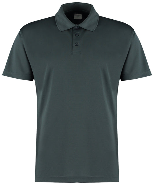Kustom Kit KK455 Men's style Regular fit Cooltex plus micro mesh polo - COOZO