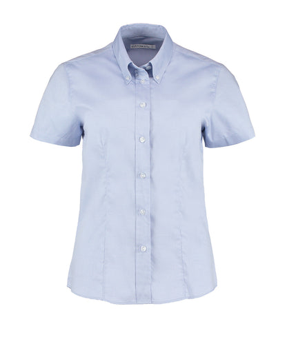 Kustom Kit Tailored Fit Short Sleeve Premium Oxford Shirt KK701 - COOZO