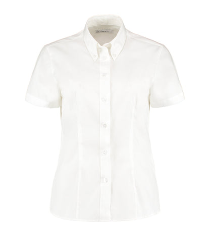 Kustom Kit Tailored Fit Short Sleeve Premium Oxford Shirt KK701 - COOZO
