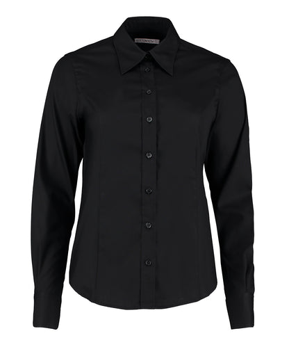 Kustom Kit KK702 Tailored Fit Long Sleeve Premium Oxford Shirt - COOZO