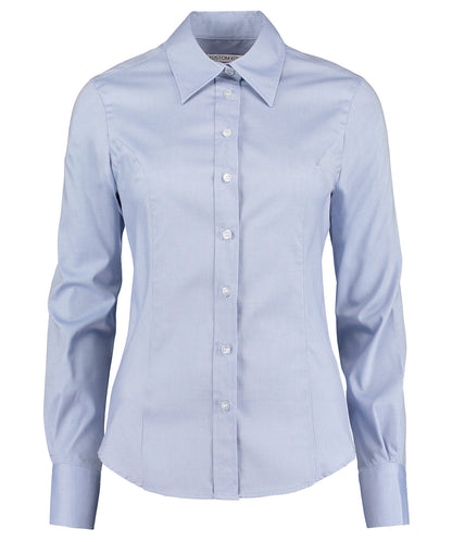 Kustom Kit KK702 Tailored Fit Long Sleeve Premium Oxford Shirt - COOZO