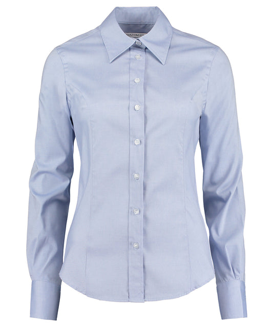 Kustom Kit KK702 Tailored Fit Long Sleeve Premium Oxford Shirt - COOZO