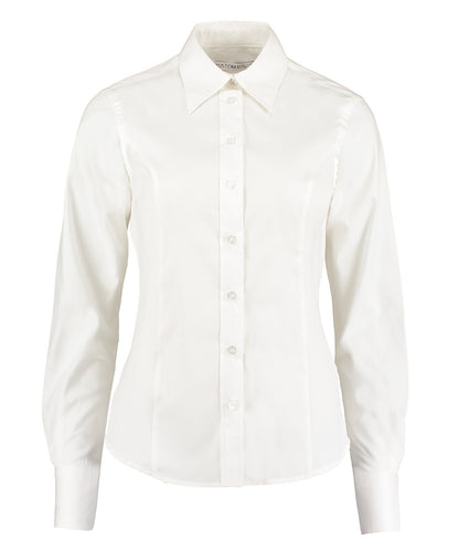 Kustom Kit KK702 Tailored Fit Long Sleeve Premium Oxford Shirt - COOZO