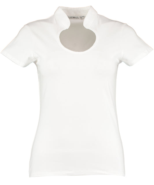 Kustom Kit KK755 Ladies Keyhole Neck Corporate Top - COOZO