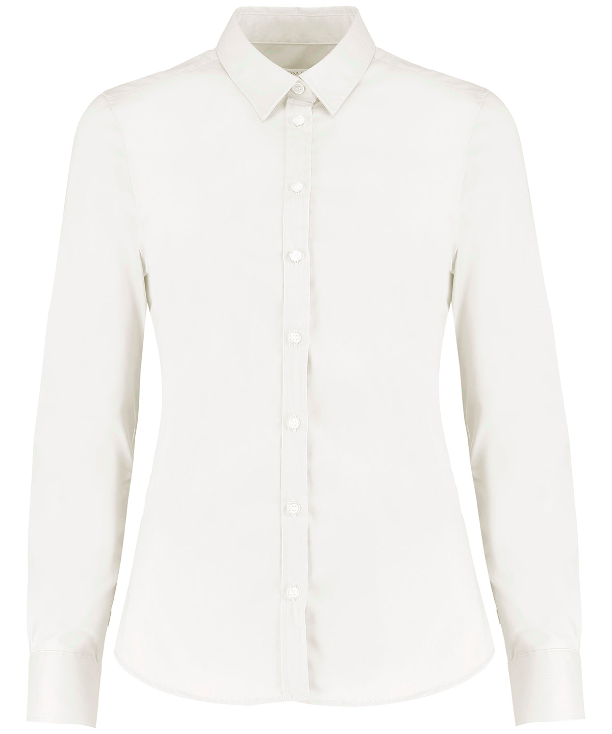 Kustom Kit KK782 Ladies Long Sleeve Tailored Stretch Oxford Shirt - COOZO