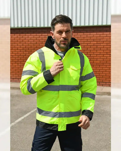 Korntex KXRJ High Visibility Premium Site Jacket - COOZO
