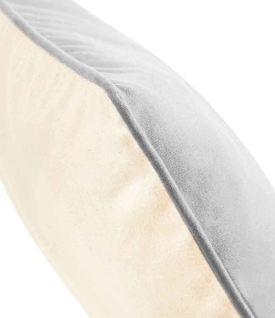 Westford Mill W355 Westford Mill Fairtrade Cotton Piped Cushion Cover - COOZO