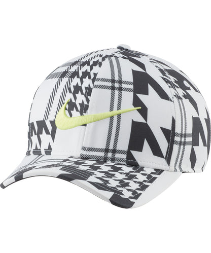 Nike DA3386 Arobill CLC99 cap mixed-and-matched design iconic houndstooth with classic plaid - COOZO
