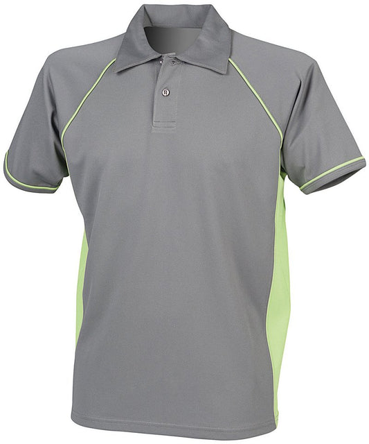 Finden and Hales LV370 Performance Piped Polo Shirt Main color - COOZO