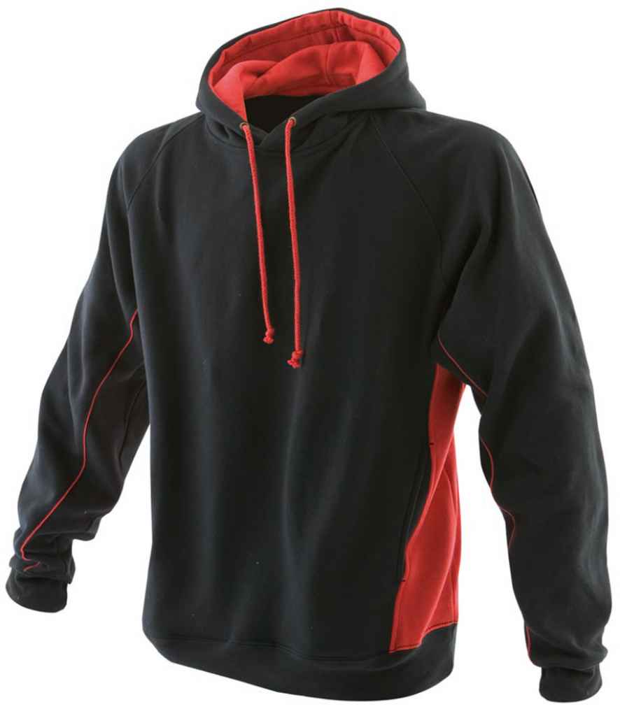 Finden & Hales LV335 Finden and Hales Contrast Hooded Sweatshirt - COOZO