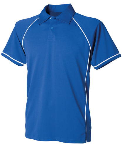 Finden and Hales LV372 Kids Performance Piped Polo Shirt - COOZO