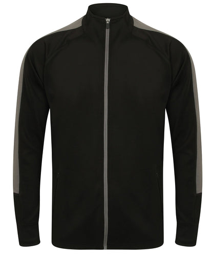 Finden & Hales LV871 Finden and Hales Knitted Tracksuit Top - COOZO