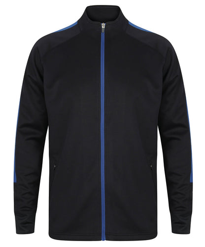 Finden & Hales LV871 Finden and Hales Knitted Tracksuit Top - COOZO