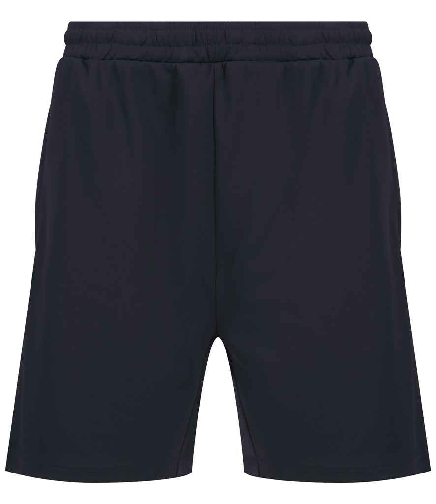 Finden and Hales LV887 Kids knitted shorts with zip pockets - COOZO