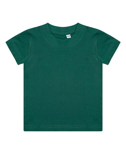 Larkwood LW020 Baby/Toddler lightweight crew neck T-Shirt 100% Cotton single Jersey Dark Color - COOZO