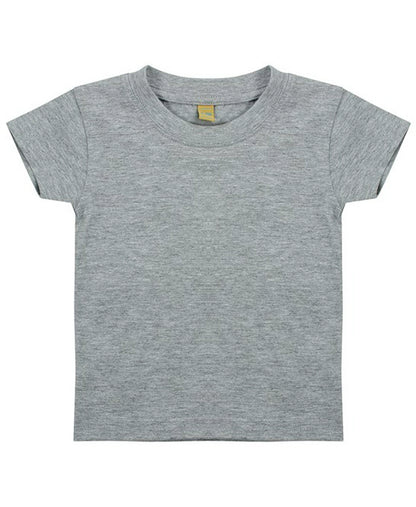 Larkwood LW020 Baby/Toddler lightweight crew neck T-Shirt 100% Cotton single Jersey Light Color - COOZO
