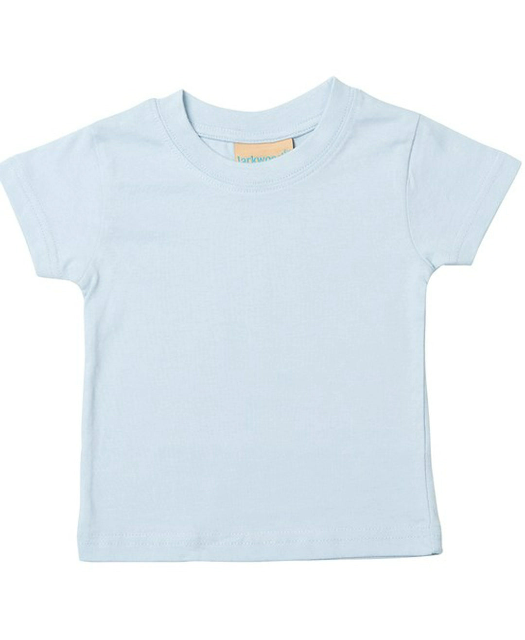 Larkwood LW020 Baby/Toddler lightweight crew neck T-Shirt 100% Cotton single Jersey Light Color - COOZO