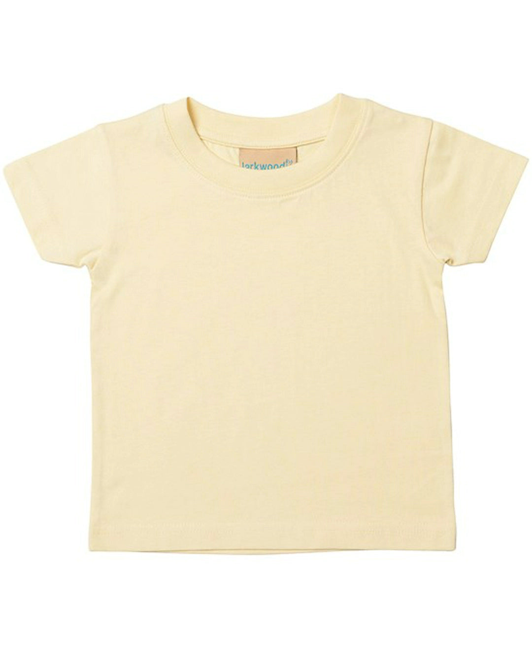 Larkwood LW020 Baby/Toddler lightweight crew neck T-Shirt 100% Cotton single Jersey Light Color - COOZO
