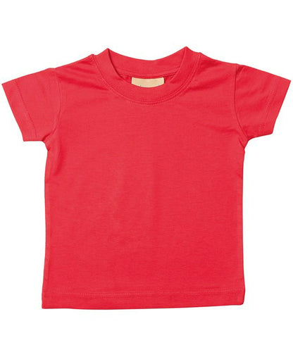 Larkwood LW020 Baby/Toddler lightweight crew neck T-Shirt 100% Cotton single Jersey Light Color - COOZO