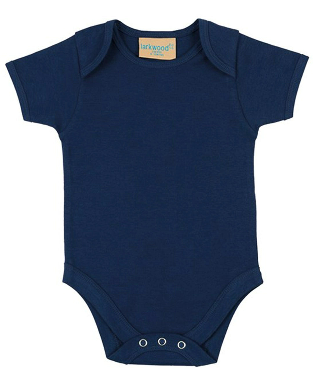 Larkwood LW055 Short Sleeve Baby Bodysuit 100% Cotton interlock - COOZO