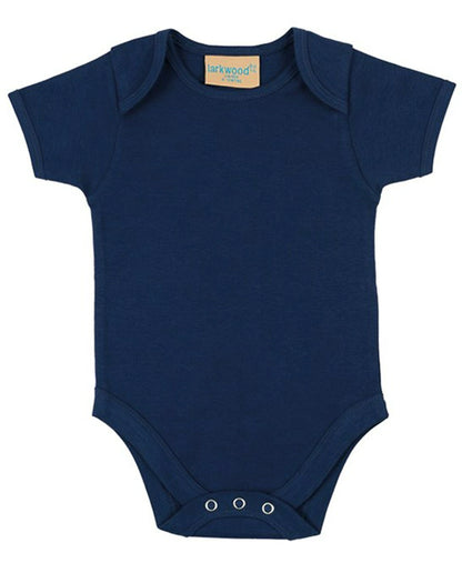 Larkwood LW055 Short Sleeve Baby Bodysuit 100% Cotton interlock - COOZO