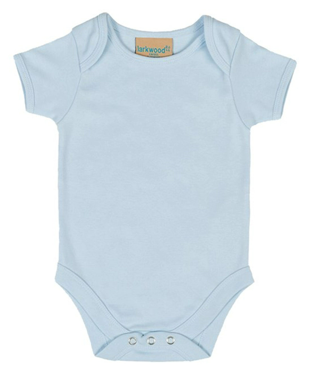Larkwood LW055 Short Sleeve Baby Bodysuit 100% Cotton interlock - COOZO