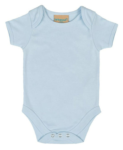 Larkwood LW055 Short Sleeve Baby Bodysuit 100% Cotton interlock - COOZO